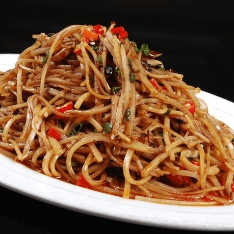 美味的干煸土豆丝