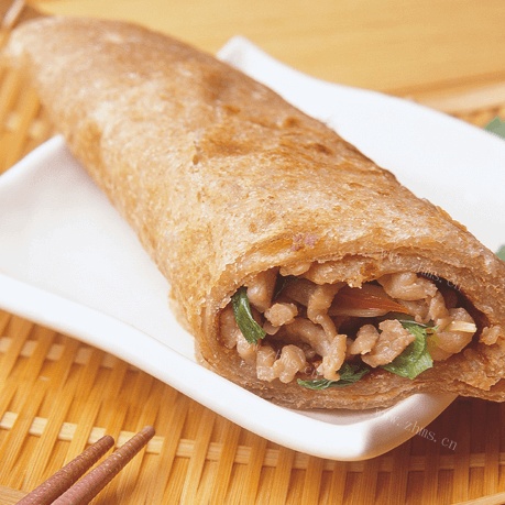 美味的卷饼