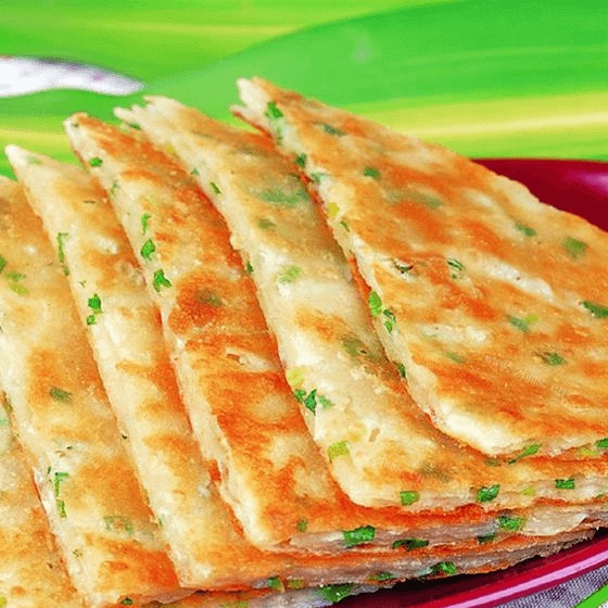好吃的葱花油饼