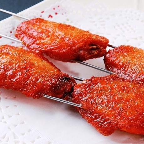 美味的蜜汁鸡翅