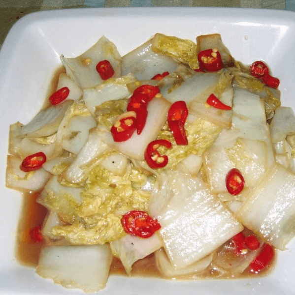 家常醋溜白菜