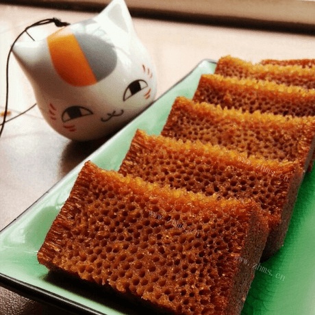 美味的蜂巢蛋糕