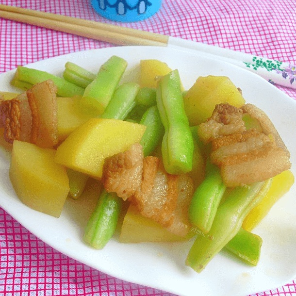 美味的芸豆炖土豆