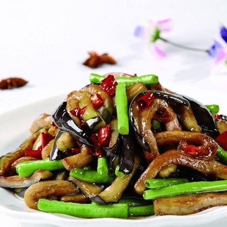 好吃的豆角炖肉