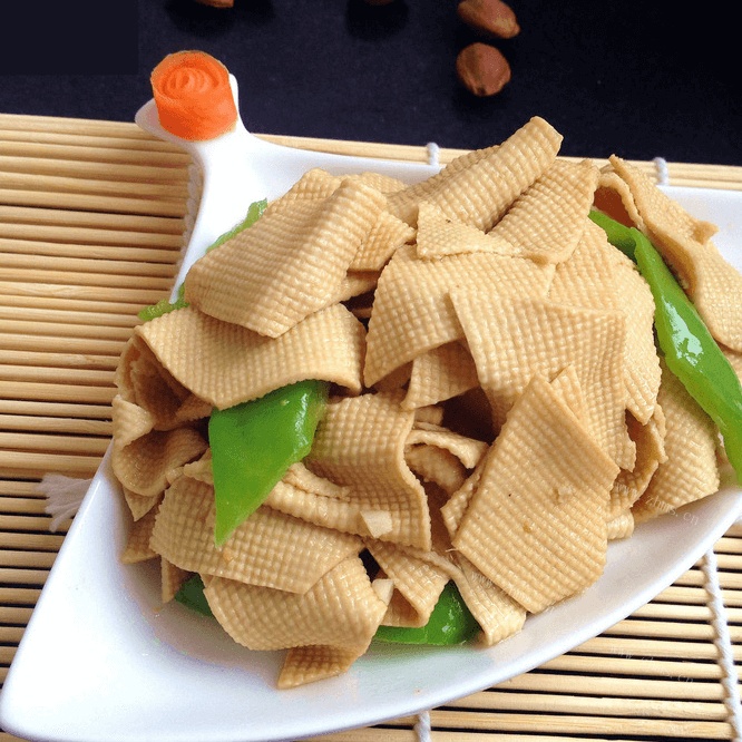 好吃的尖椒干豆腐