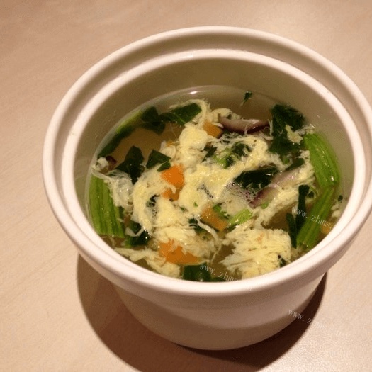 菠菜鸡蛋汤