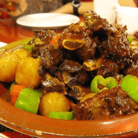 土豆炖排骨