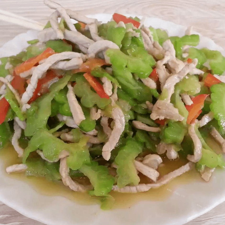 下饭的苦瓜炒肉