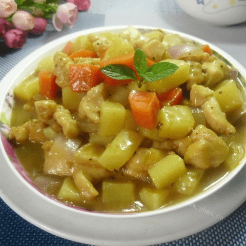 简单版咖喱土豆