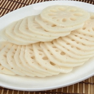 好吃的清炒藕片