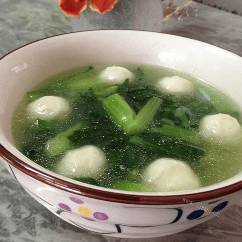 自制鱼丸汤