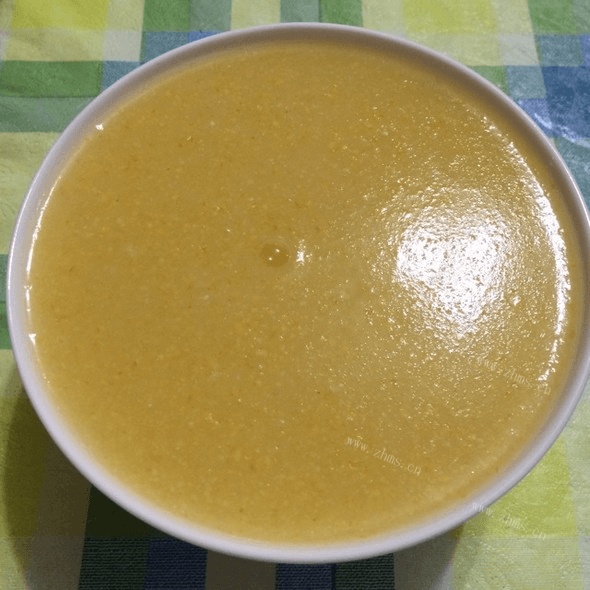 营养的玉米面粥