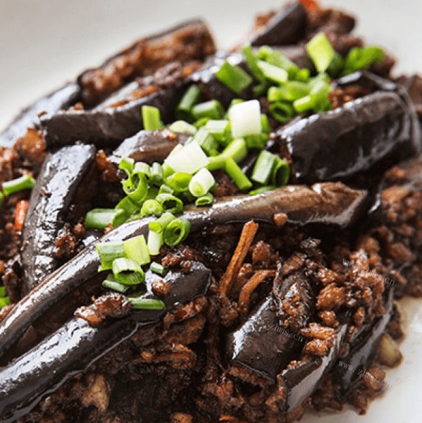 自制肉末茄子