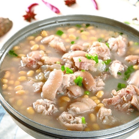 好吃的黄豆炖猪蹄