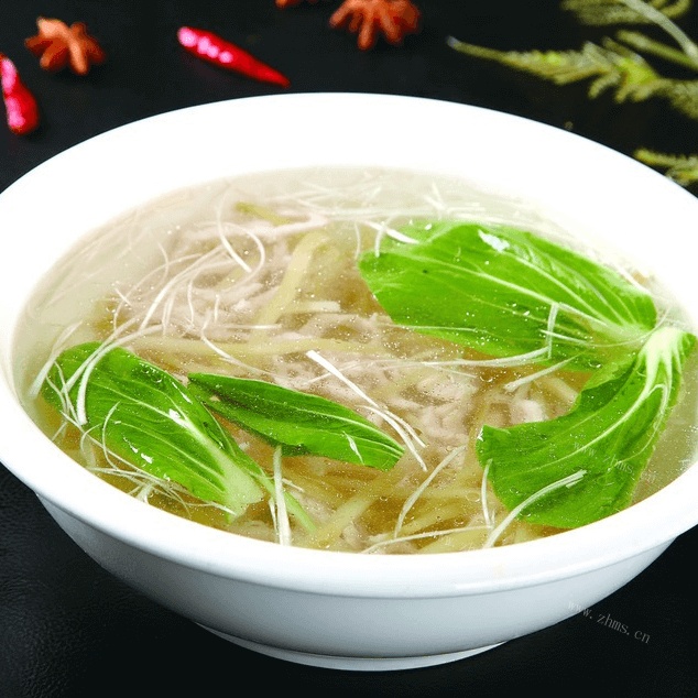 榨菜肉丝汤
