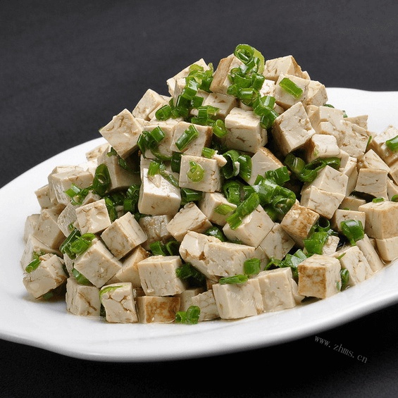 自制小葱拌豆腐