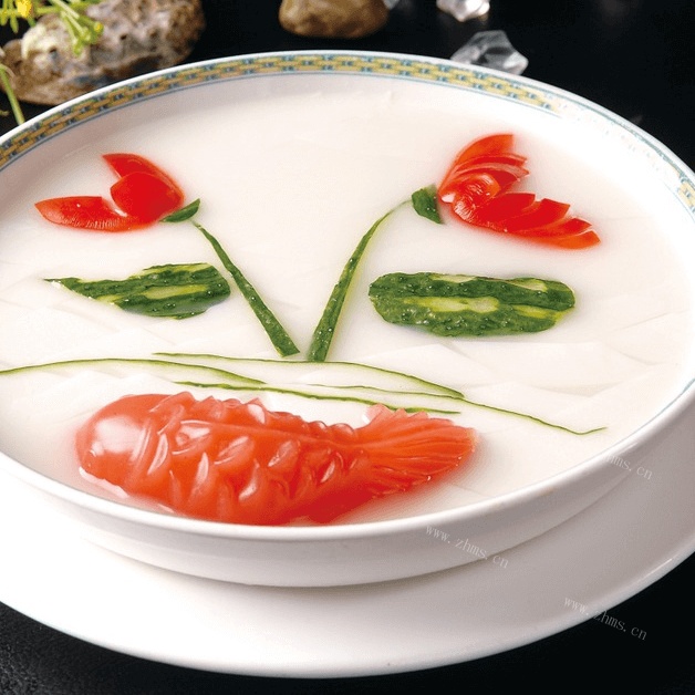 好吃的杏仁豆腐