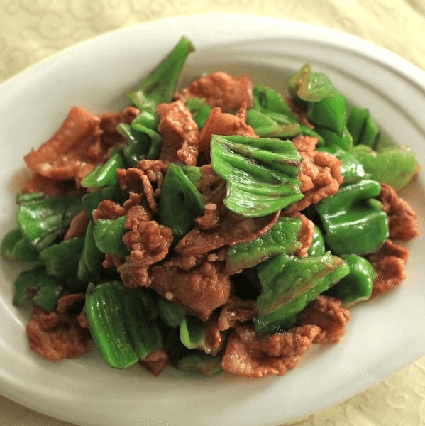 好吃的青椒炒肉