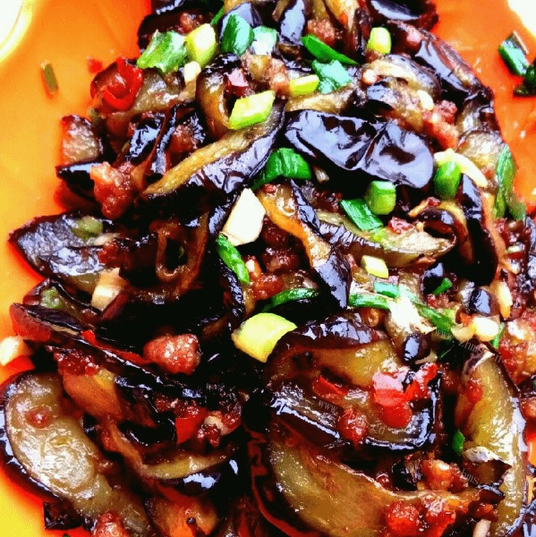 简单版肉末茄子