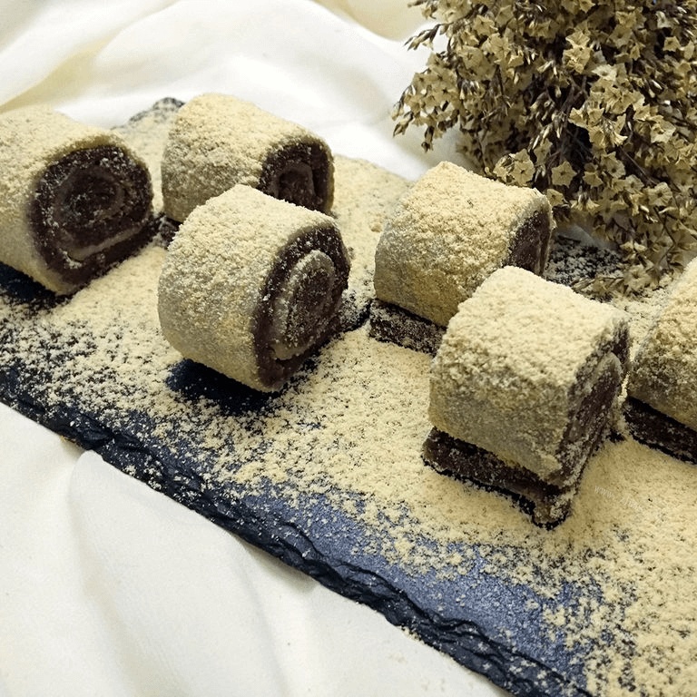 妈妈做的驴打滚