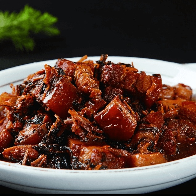 好吃的梅干菜烧肉