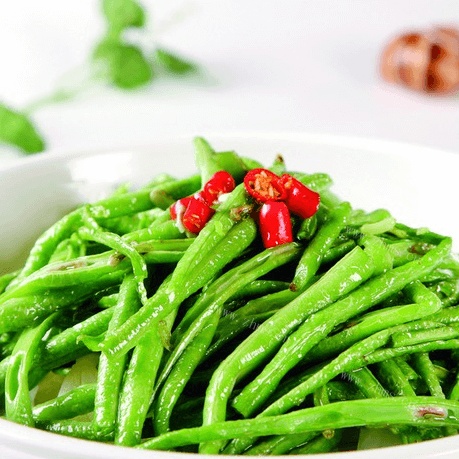 美味的豆角炖肉