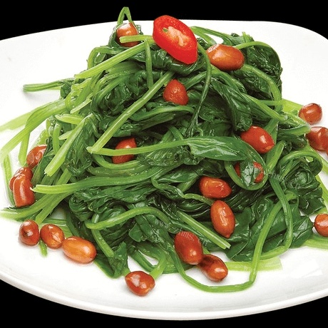 好吃的果仁菠菜