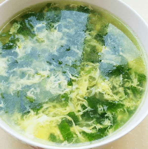 菠菜鸡蛋汤
