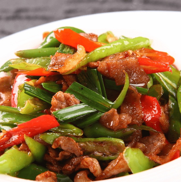 好吃的青椒炒肉