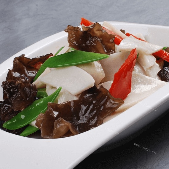 好吃的茭白炒肉