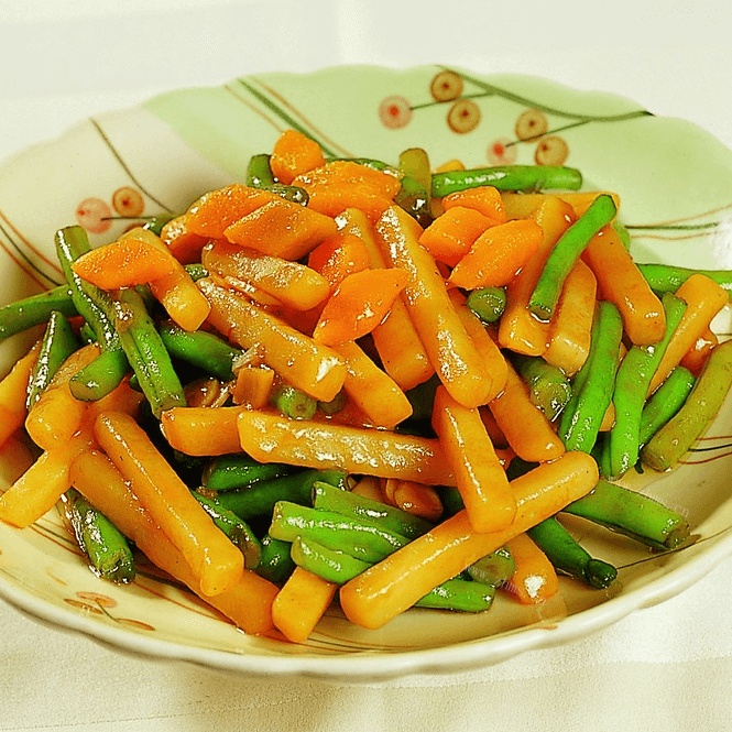 好吃的豆角炖土豆