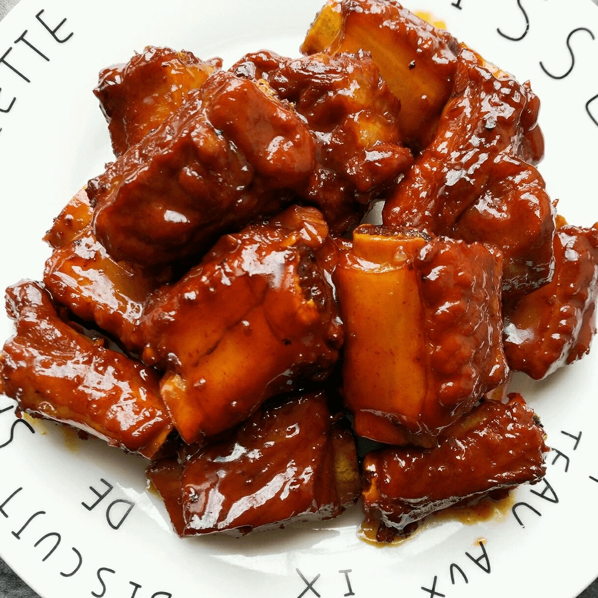 美味的腐乳排骨