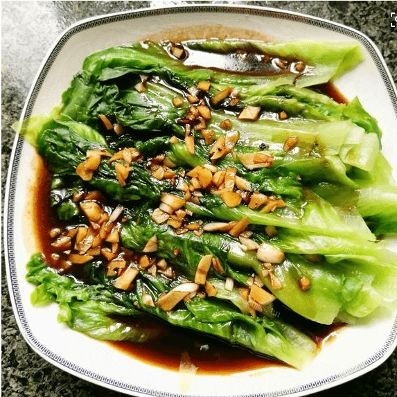 爱上蚝油生菜