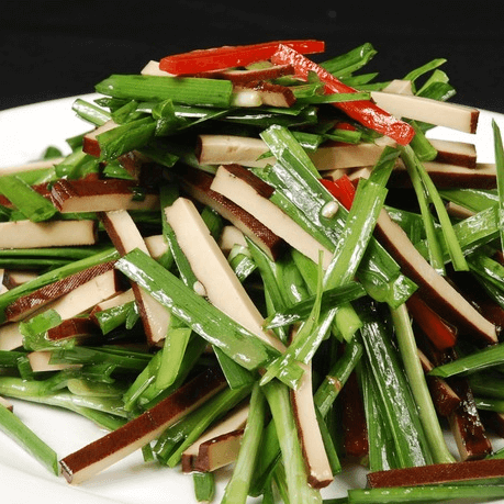 好吃的香干炒肉