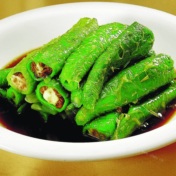 美味的虎皮辣椒