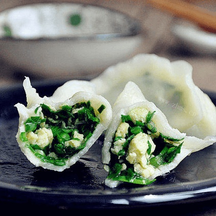 韭菜饺子