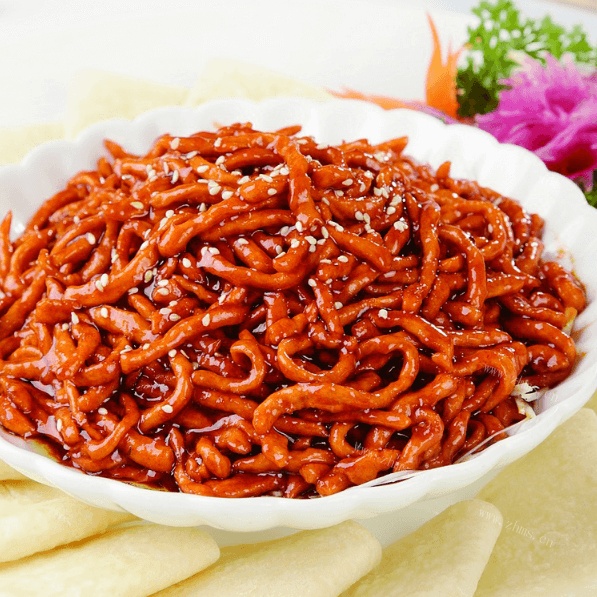 自制京酱肉丝