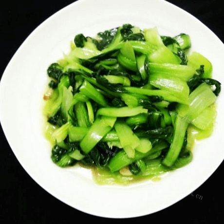好吃的蒜蓉菜心