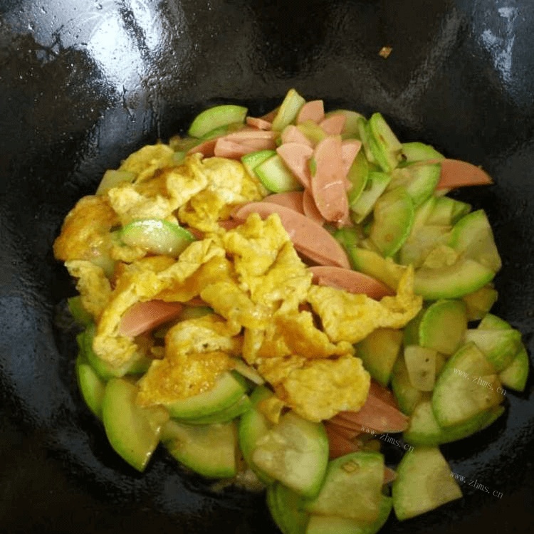 DIY西葫芦炒鸡蛋