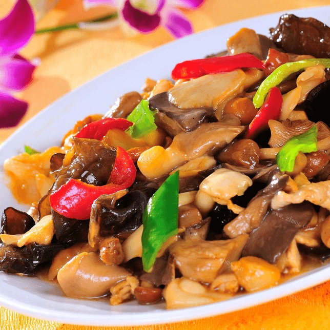 家庭版蘑菇炒肉
