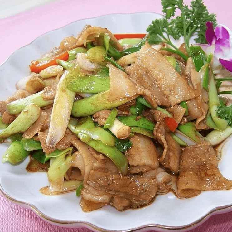 简单版大葱炒肉
