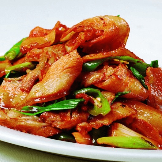 简单版蒜苗回锅肉