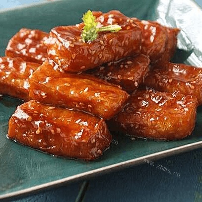 诱人的脆皮豆腐