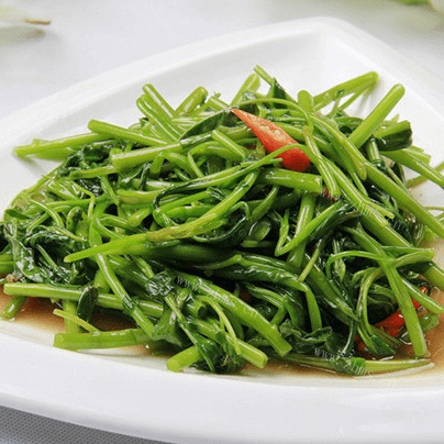 好吃的蒜泥空心菜