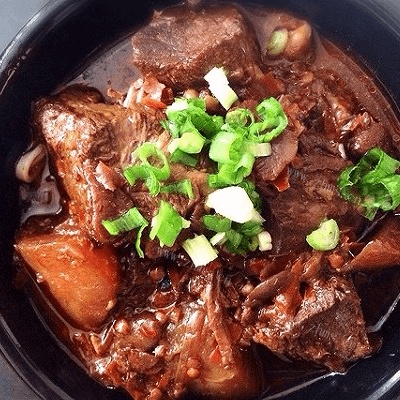 自己做的红烧牛肉