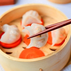 自制水晶虾饺