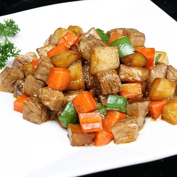 简单的红烧牛肉