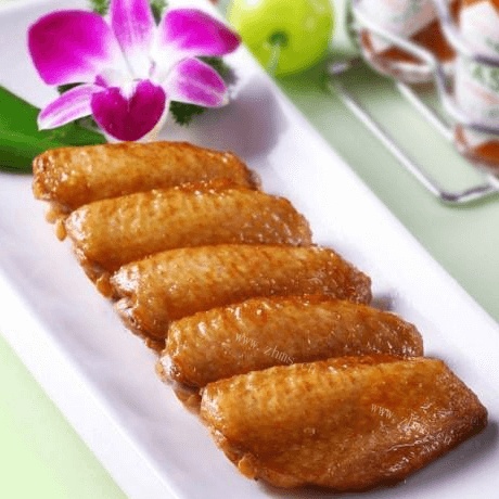 美味的蜜汁烤翅