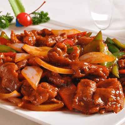 美味的蚝油牛肉