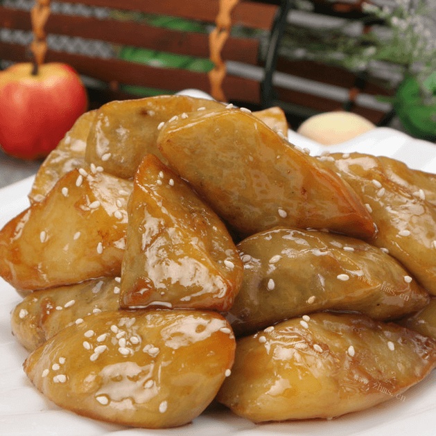 美味的烤红薯
